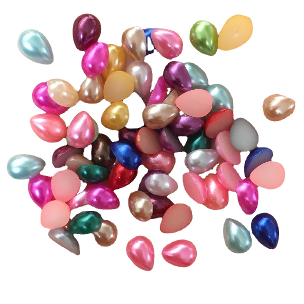 Embellishment Glue Craft - 200 pz resina carino goccia perla