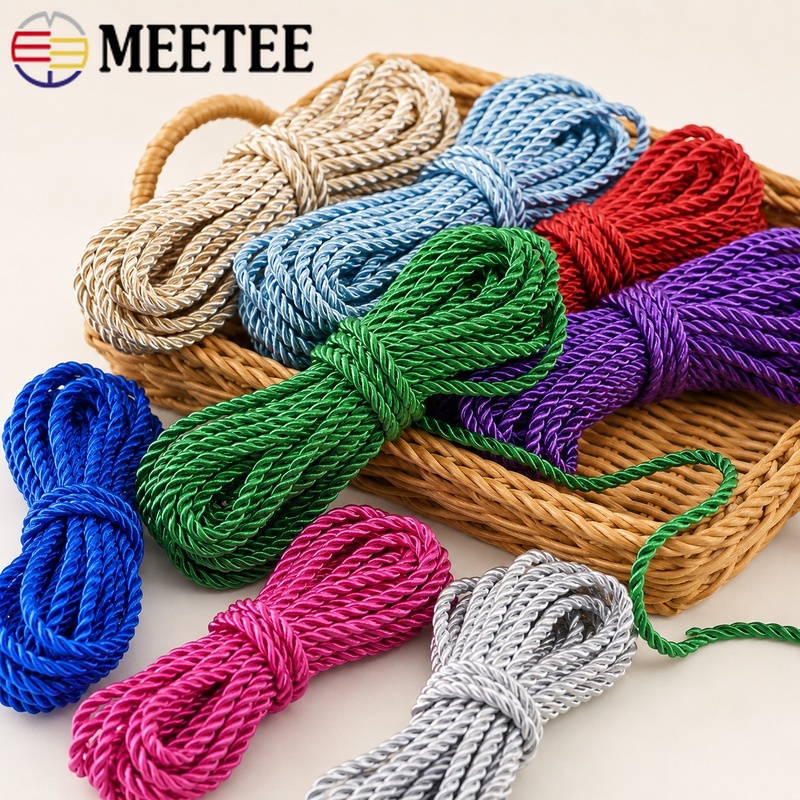 Cord Trim Twisted - Corda in Nylon e Cotone Intrecciata