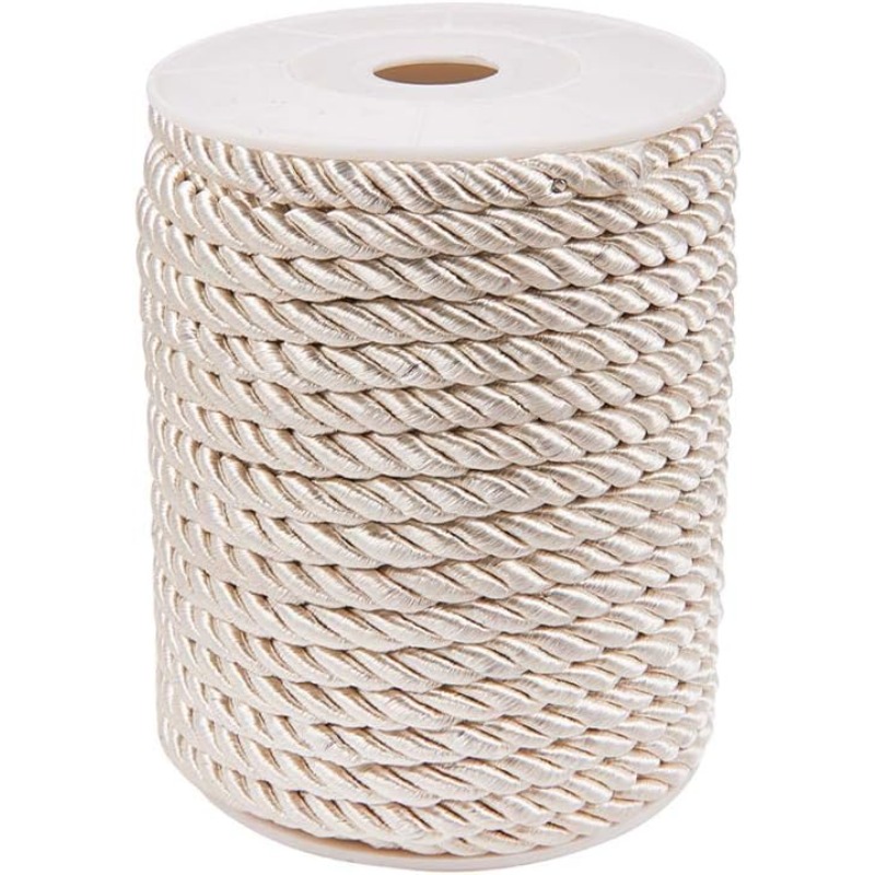 Cord Trim Twisted - Corda in nylon artigianale da circa