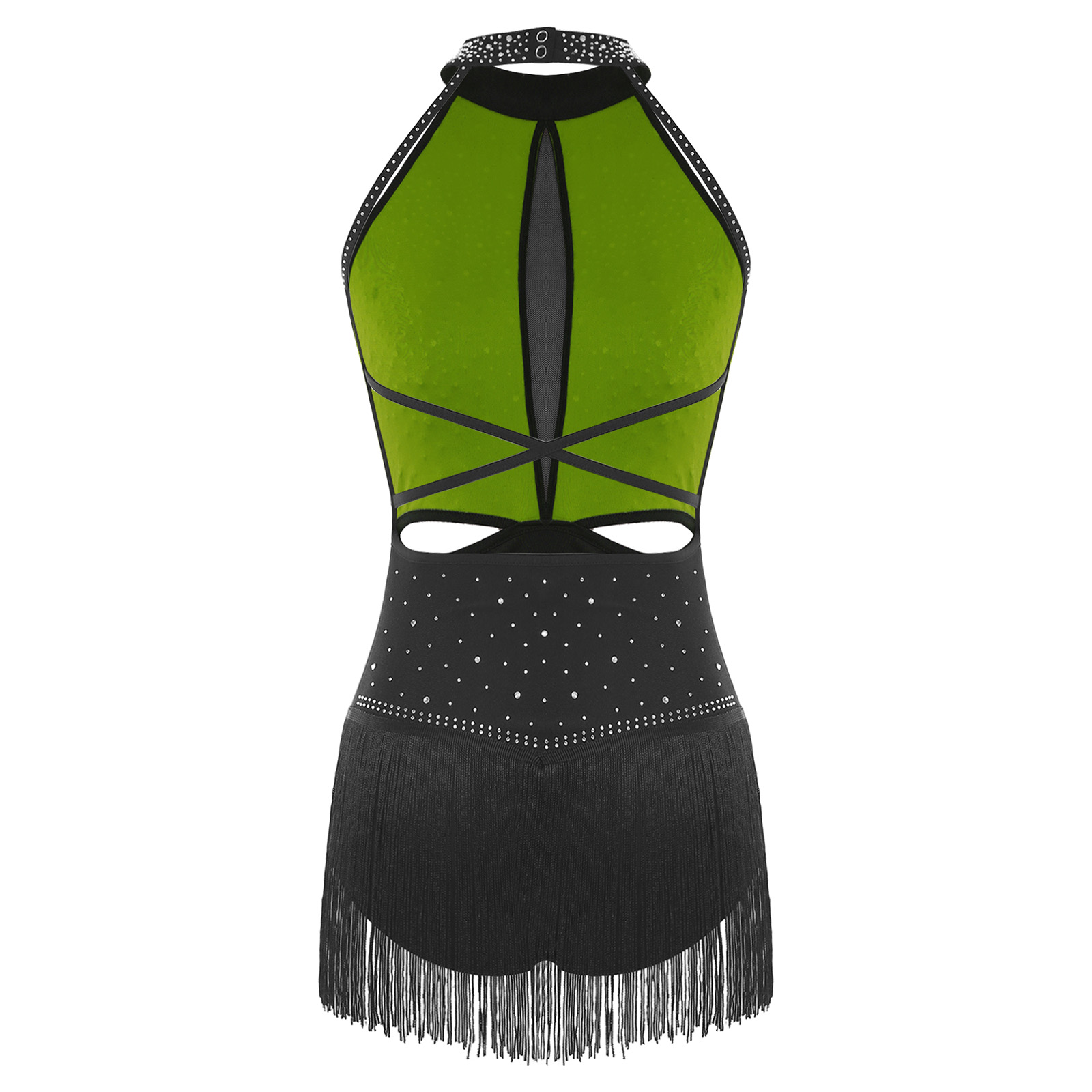 Donne Danza Abiti ritmici Senz - Rhinestone Banding Trim recensione e prezzo