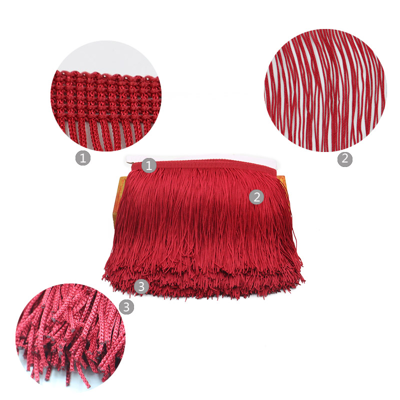 10 metri 15 cm lungo nappa fra - Fringe Ribbon Sewing recensione e prezzo