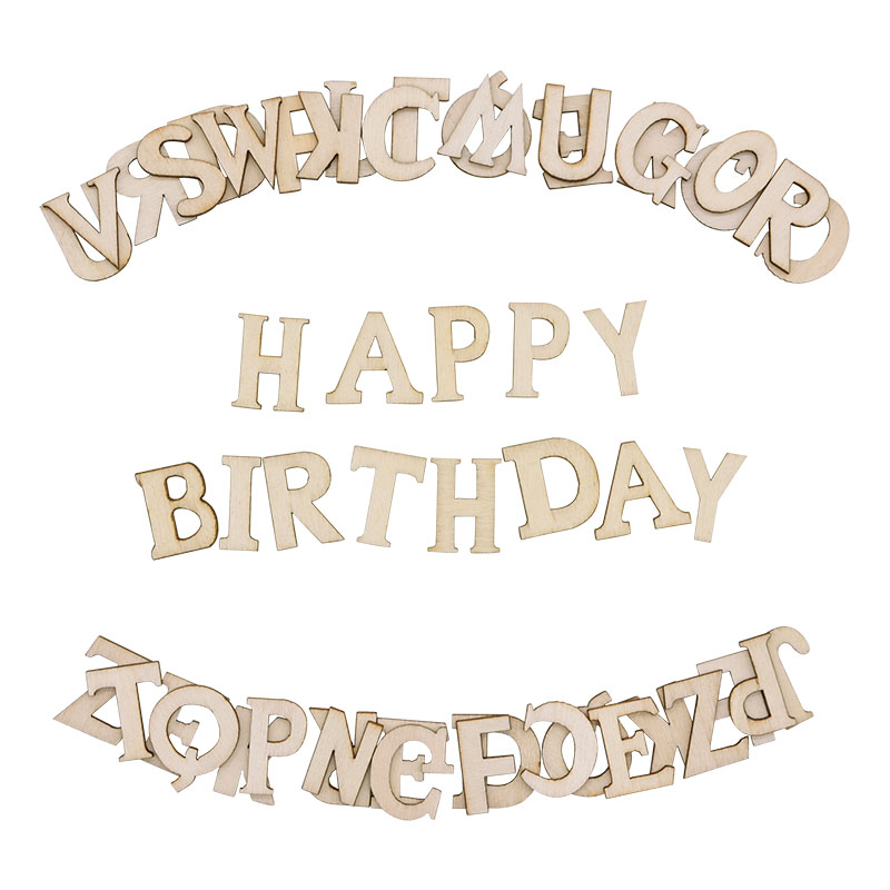 100 pz lettere alfabeto in leg - Craft Embellishment recensione e prezzo
