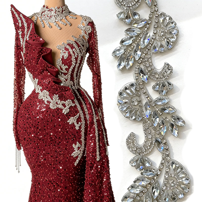 Applicazioni di Fiori in Stras - Hotfix Rhinestone Sheet recensione e prezzo