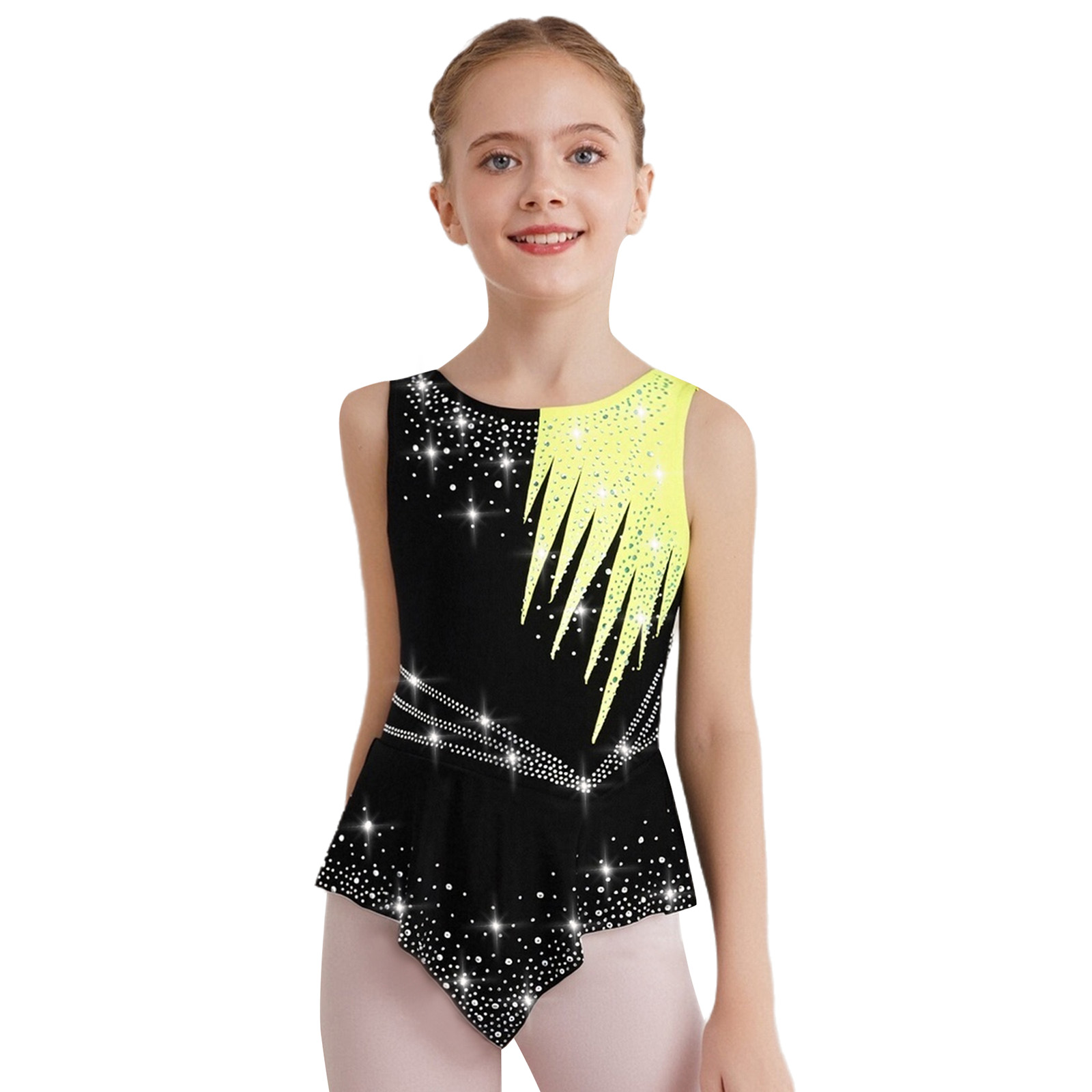 Bambini Ragazze Pattinaggio di - Rhinestone Banding Trim recensione e prezzo