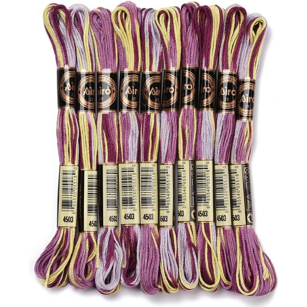 6 fili viola filo da ricamo va - Embroidery Embellishments recensione e prezzo