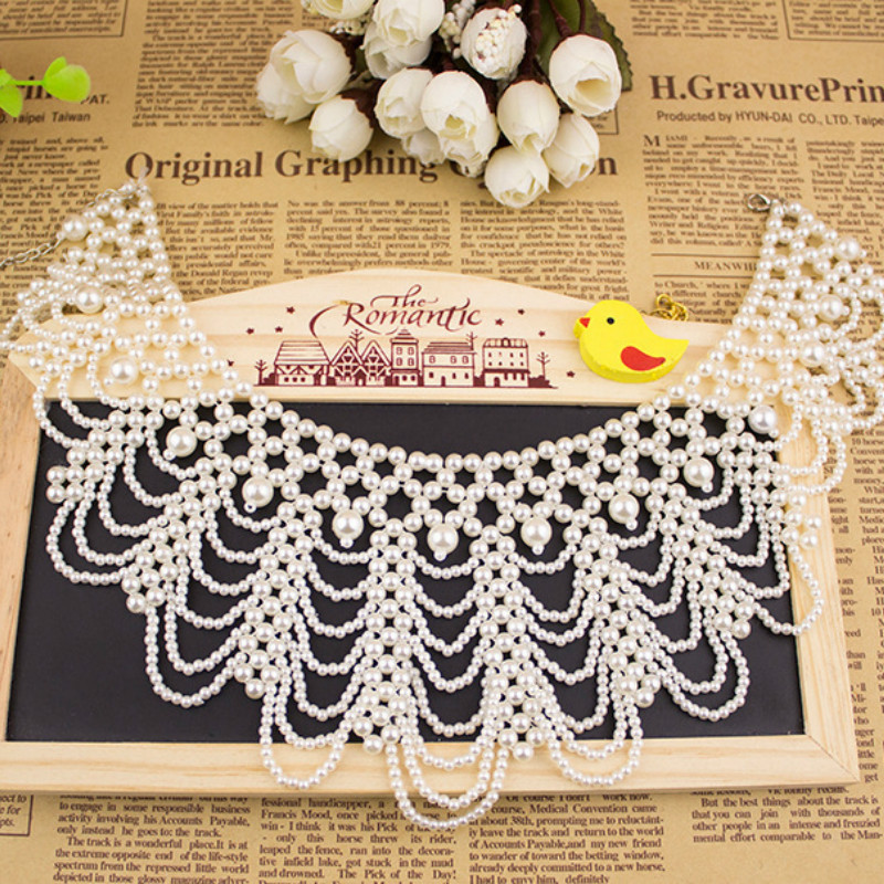 Nuova Collana con Perle e Pizz - Beaded Trim Fringe recensione e prezzo