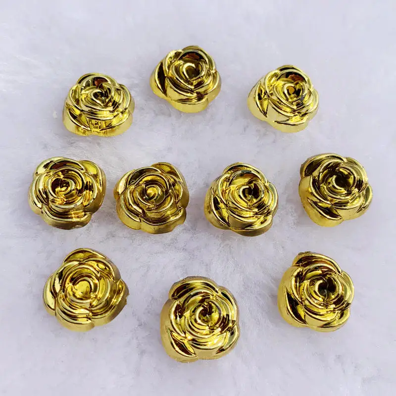 40 pz 14mm Oro Rosa Fiori Cabo - Embellishment Glue Craft recensione e prezzo