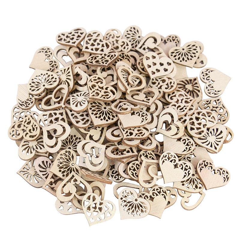 50/100 pz Modello di Cuore Sca - Craft Embellishment recensione e prezzo