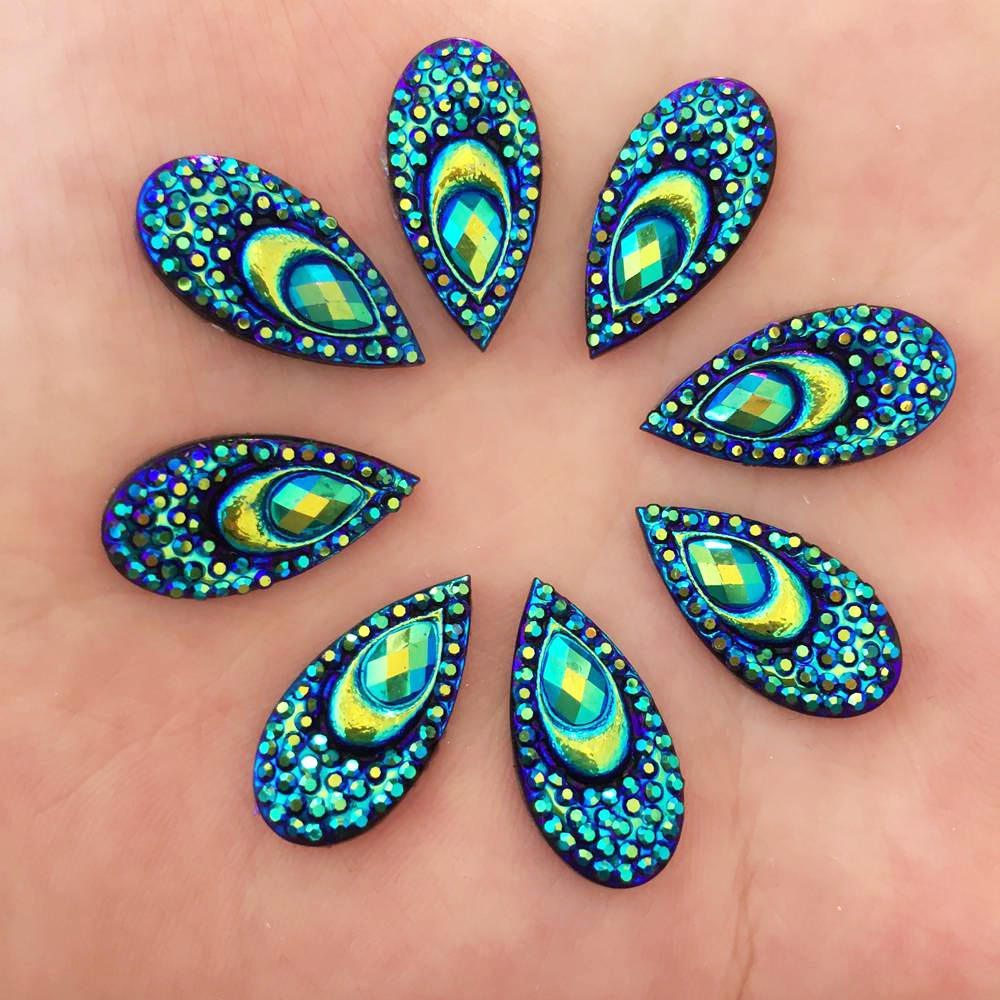 40 PZ Resina 10*20mm Lacrima O - Embellishment Glue Craft recensione e prezzo