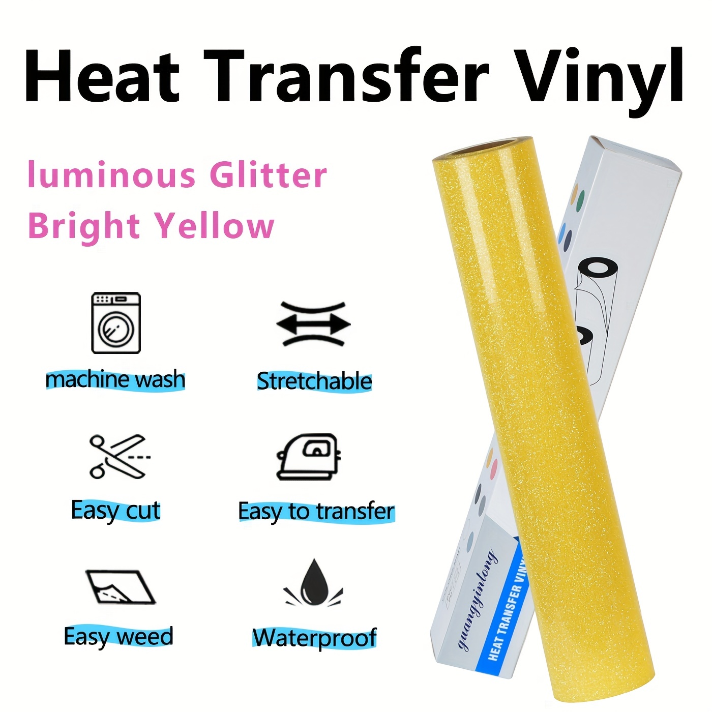 Rotoli di Vinile Termotrasferi - Glitter Vinyl Roll recensione e prezzo