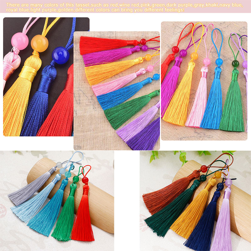 5-100 pezzi segnalibro nappe c - Beaded Trim Fringe recensione e prezzo