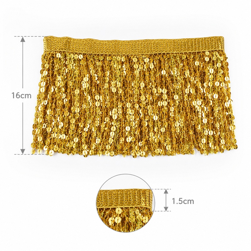Nastro Decorativo con Frange d - Fringe Ribbon Sewing recensione e prezzo