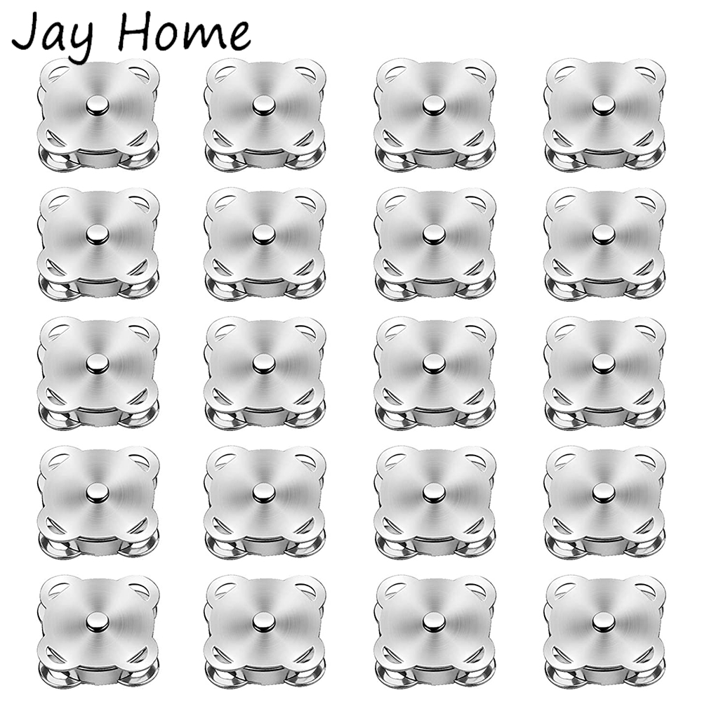 20 set bottone magnetico botto - Iron On Stud Set recensione e prezzo