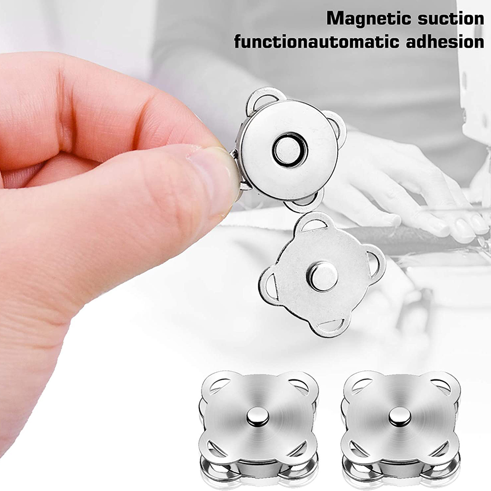 20 set bottone magnetico botto - Iron On Stud Set recensione e prezzo