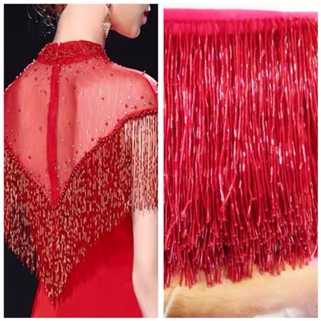 Finiture con frange di perline - Beaded Trim Fringe recensione e prezzo