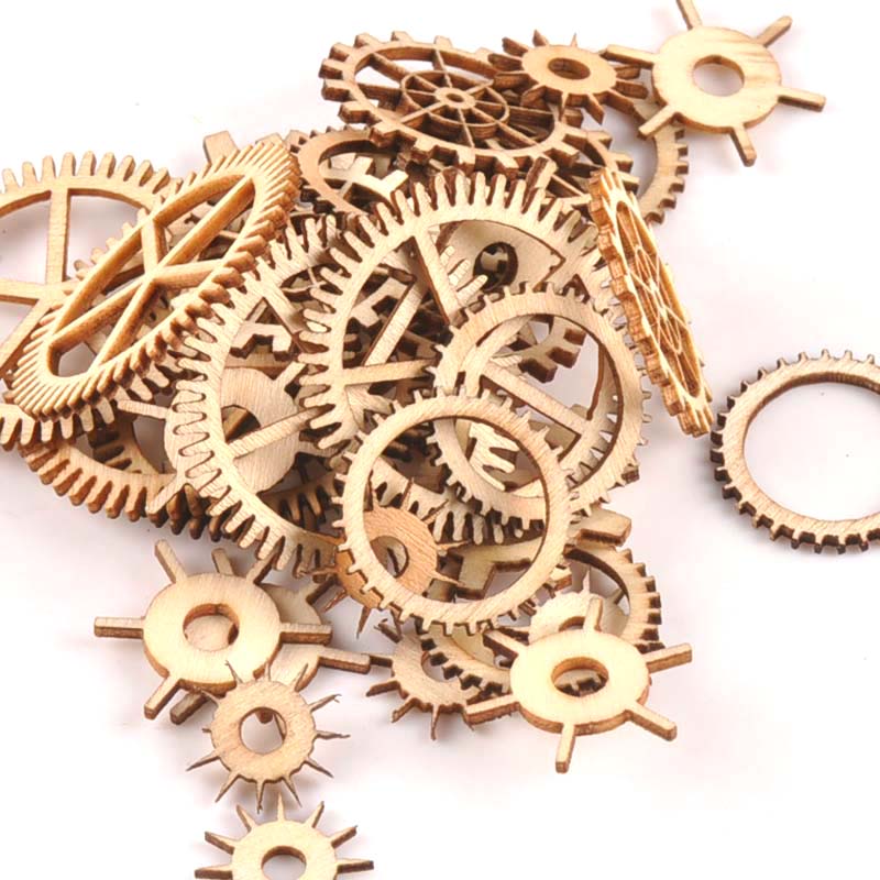 20-40mm 36pcs Mestiere di Legn - Craft Embellishment recensione e prezzo