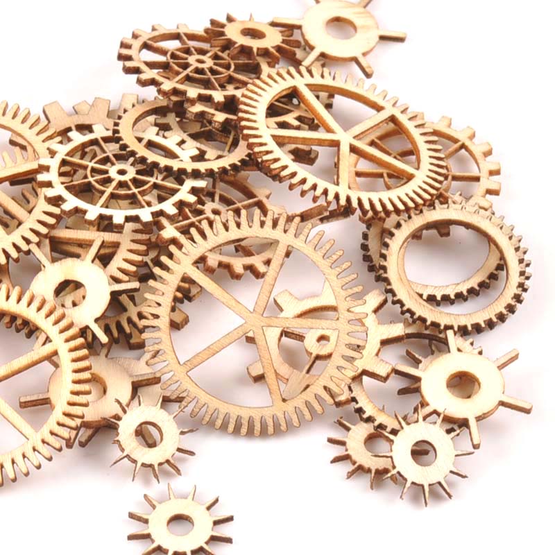 20-40mm 36pcs Mestiere di Legn - Craft Embellishment recensione e prezzo
